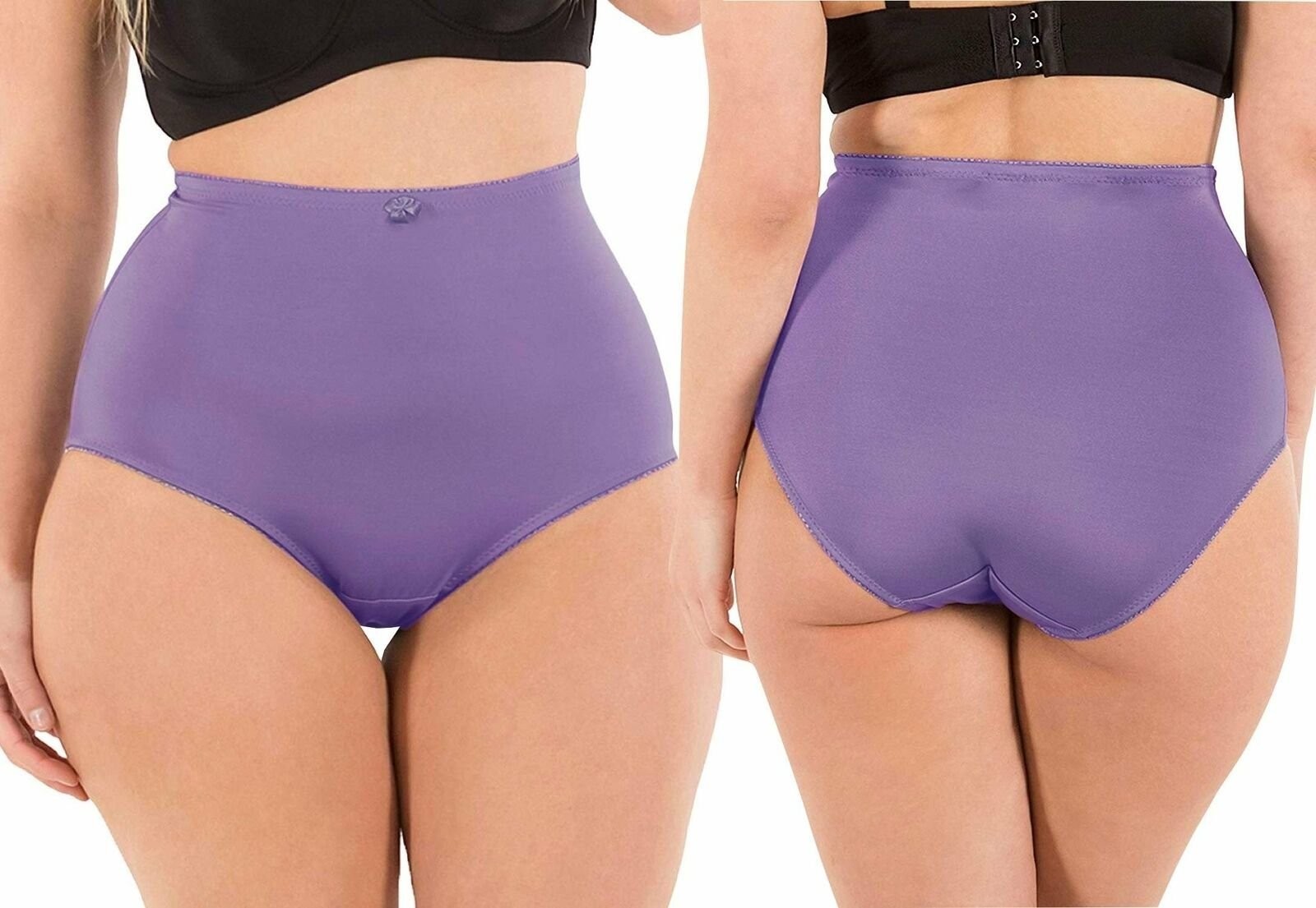 ToBeInStyle Women’s Pack of 6 High-Rise Girdle Panties