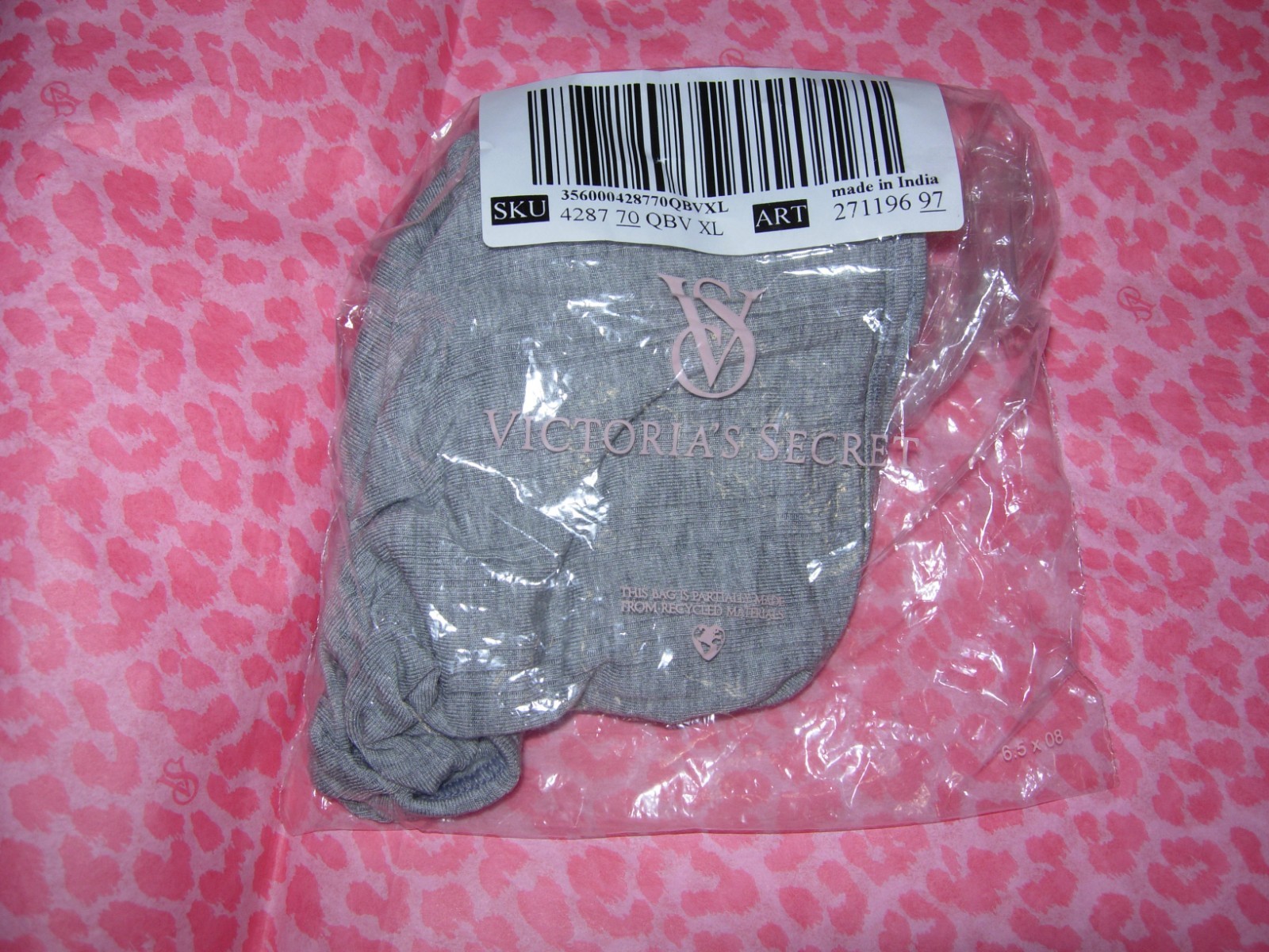 Victoria’s Secret Sexy Bikini Solid Light Gray Soft Stretch NWT