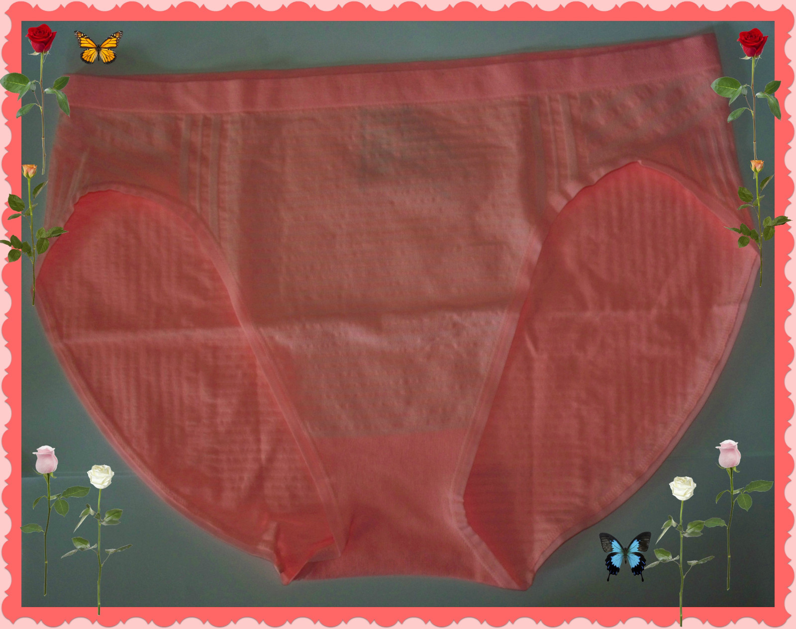 XL NEON SEAMLESS NOSHOW FULLCOVER Victorias Secret High-Leg Waist Brief Pantie