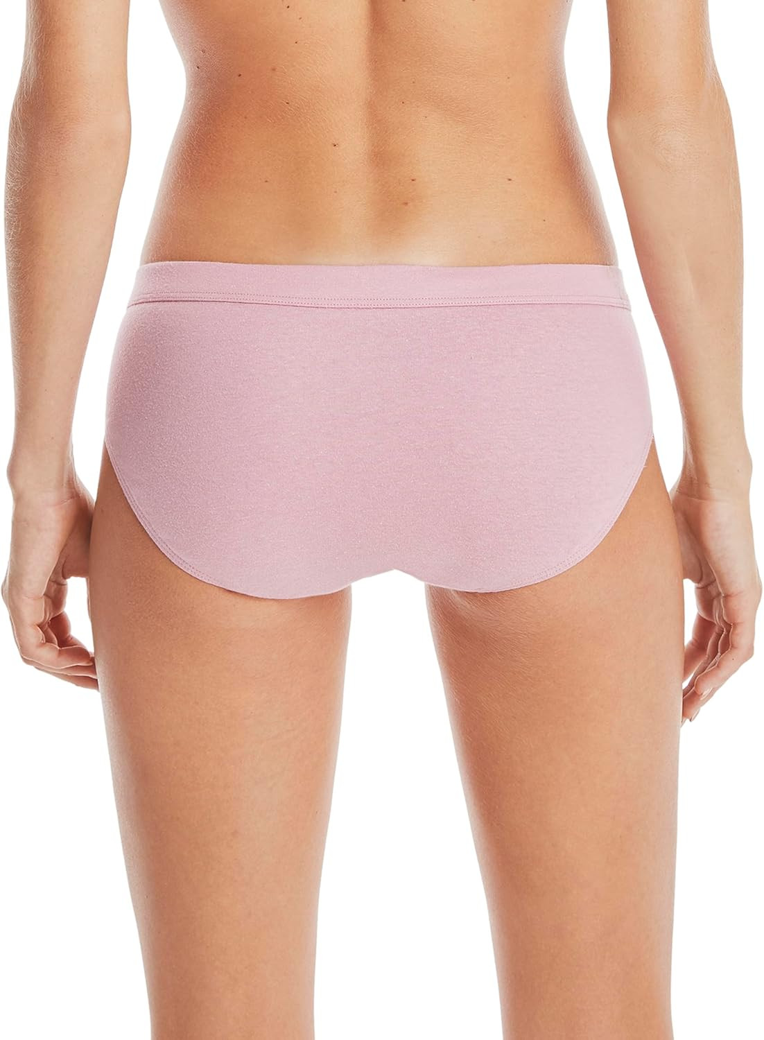 Women’S Organic Cotton Panties Pack, Comfortsoft Underwear, 6-Pack (Colors May V