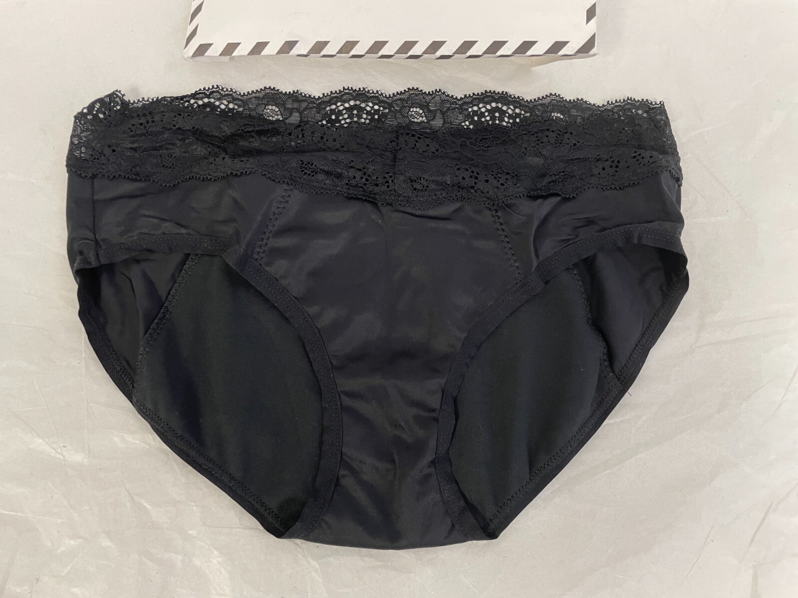 Dear Kate Women’s Panties NELLIE BRIEF S Full Lining For Period Protection Blk