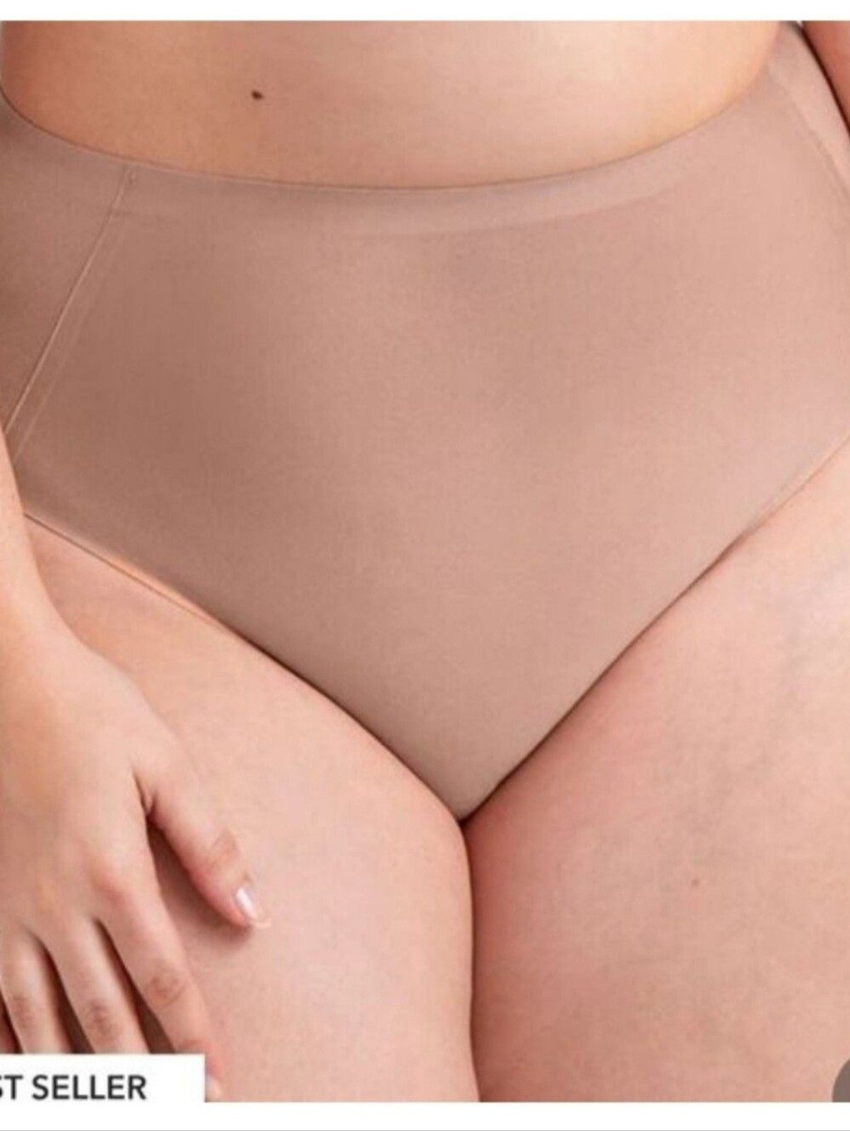 Shapermint Essentials Seamless Stretch Mid-Waist Briefs Sz 16-24 (1-pack=3-pair)