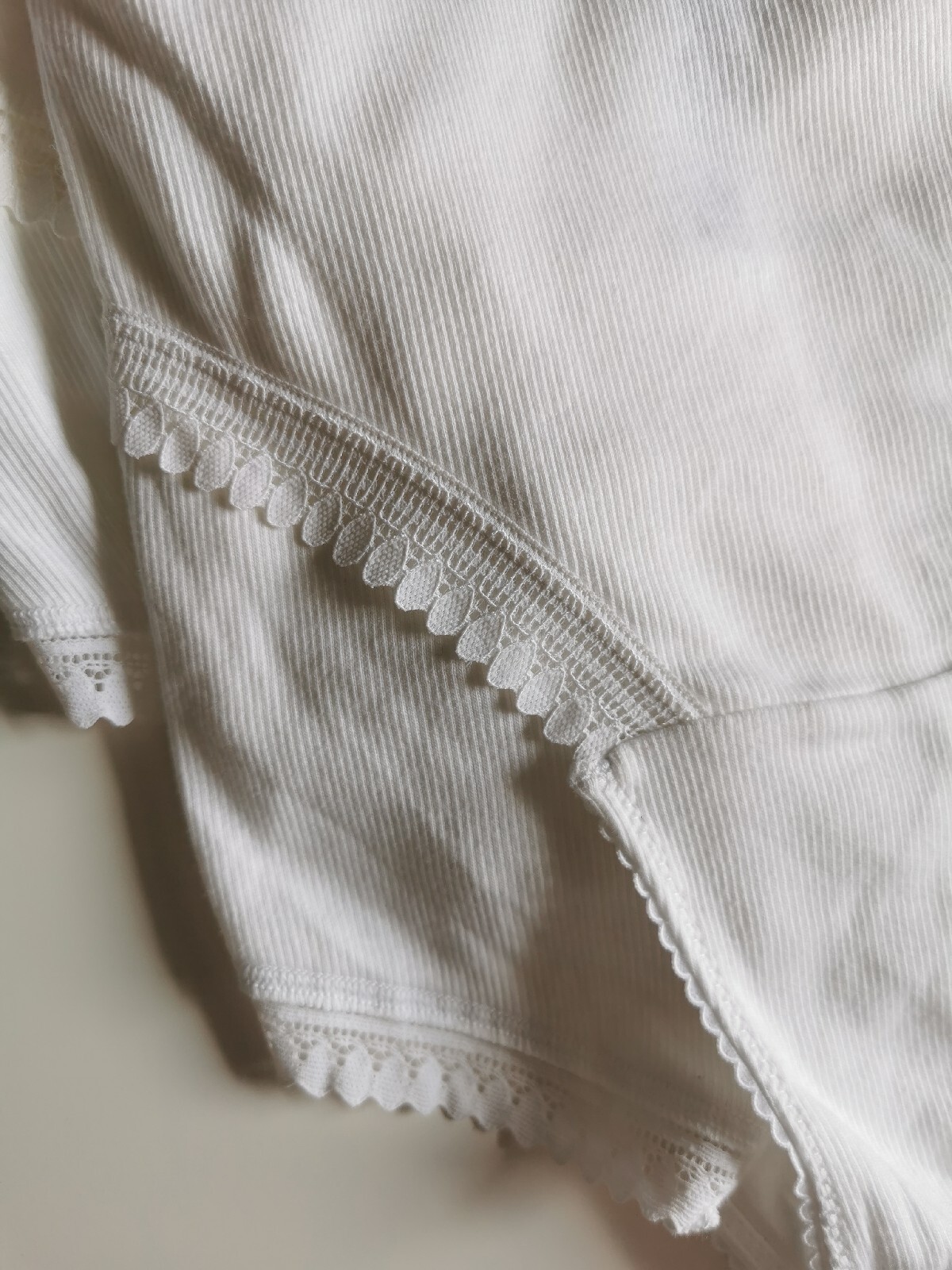 M&S Low Rise Shorts, 2x 3 Packs Size 28, Cotton, White