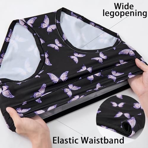 Women’s Underwear Plus Size XL-6XL Panties Briefs High 4X-Large 6pcs 4hb2h
