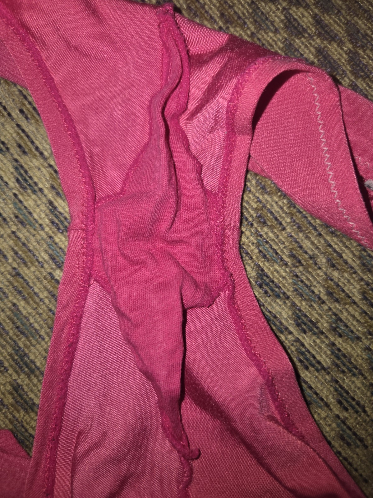 Vtg 2004 Victoria’s Secret Brazilian Hiphugger Panties Hot Pink Lace Bows Small