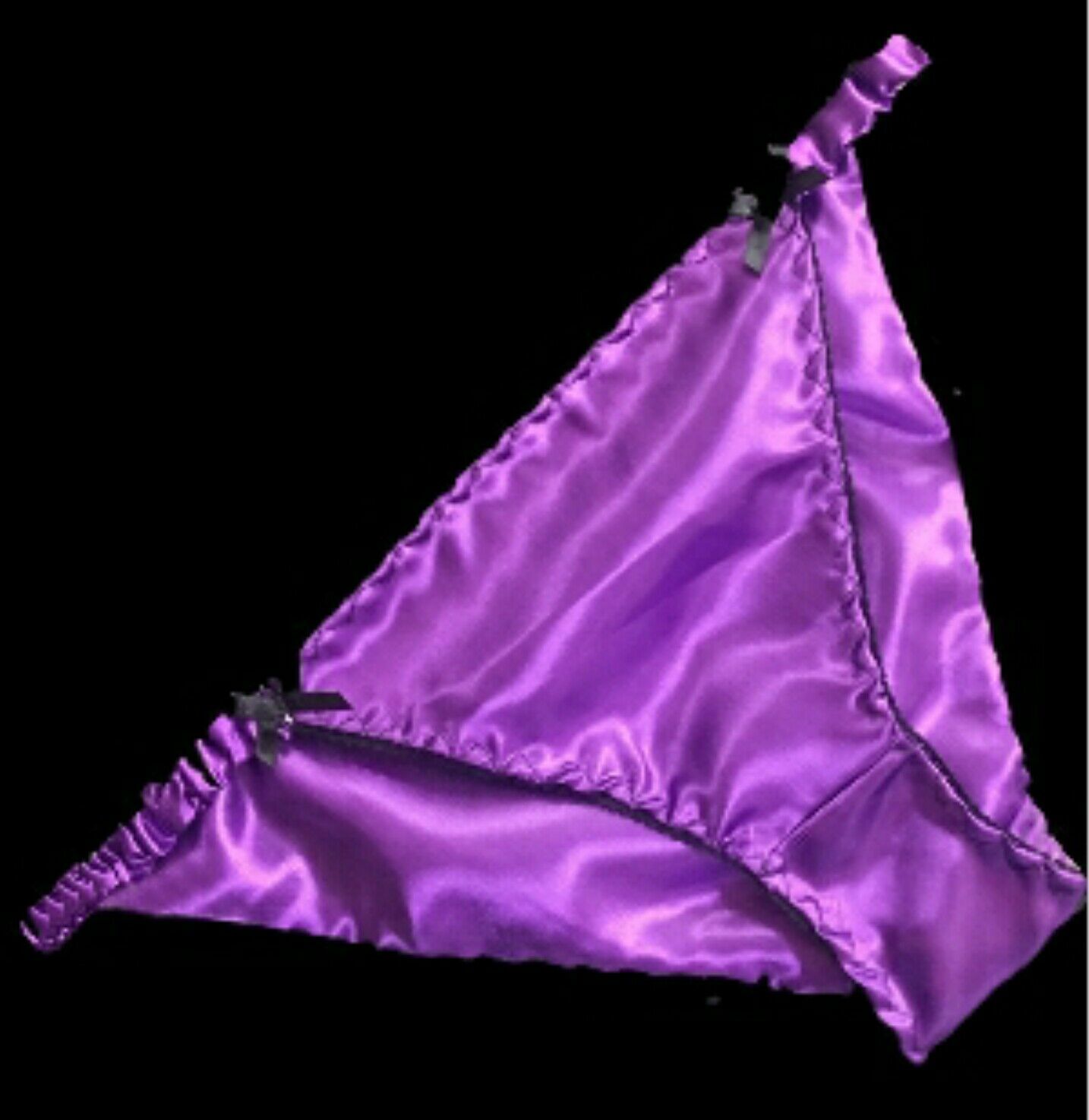 Classic Shades, WOMENS Satin Single Skin TANGA Panties