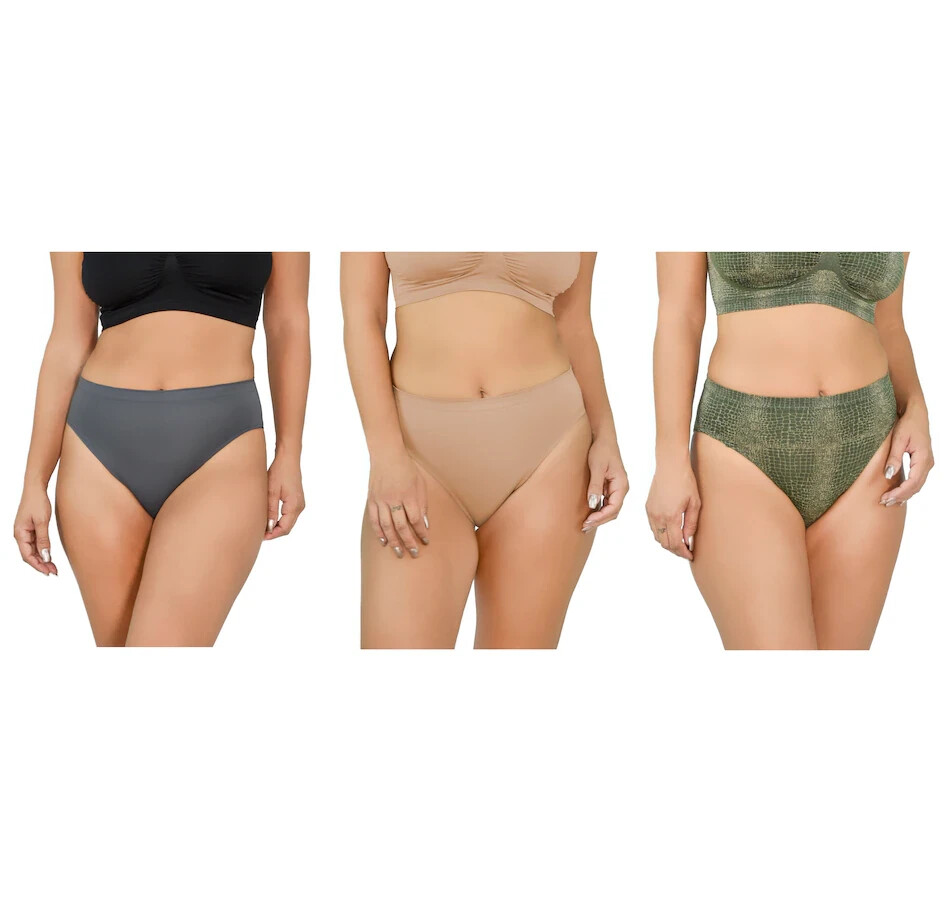 Rhonda Shear Jacquard Ahh Brief, Plus Size: 1X – 5X, Rhonda Shear Brief
