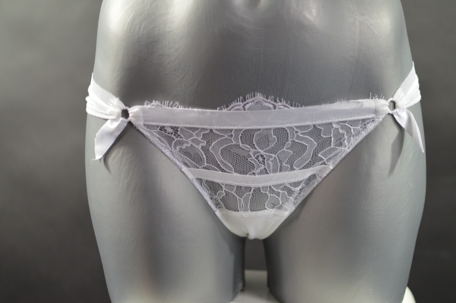 LA PERLA Lingerie – Italian Lace Butterfly Brief White – Luxury Lingerie 007