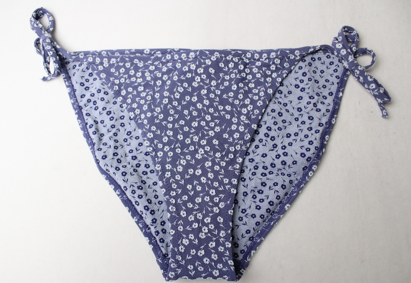 & Other Stories Women’s Floral Jacquard Bikini Briefs DH3 NWT Blue 6 NWT