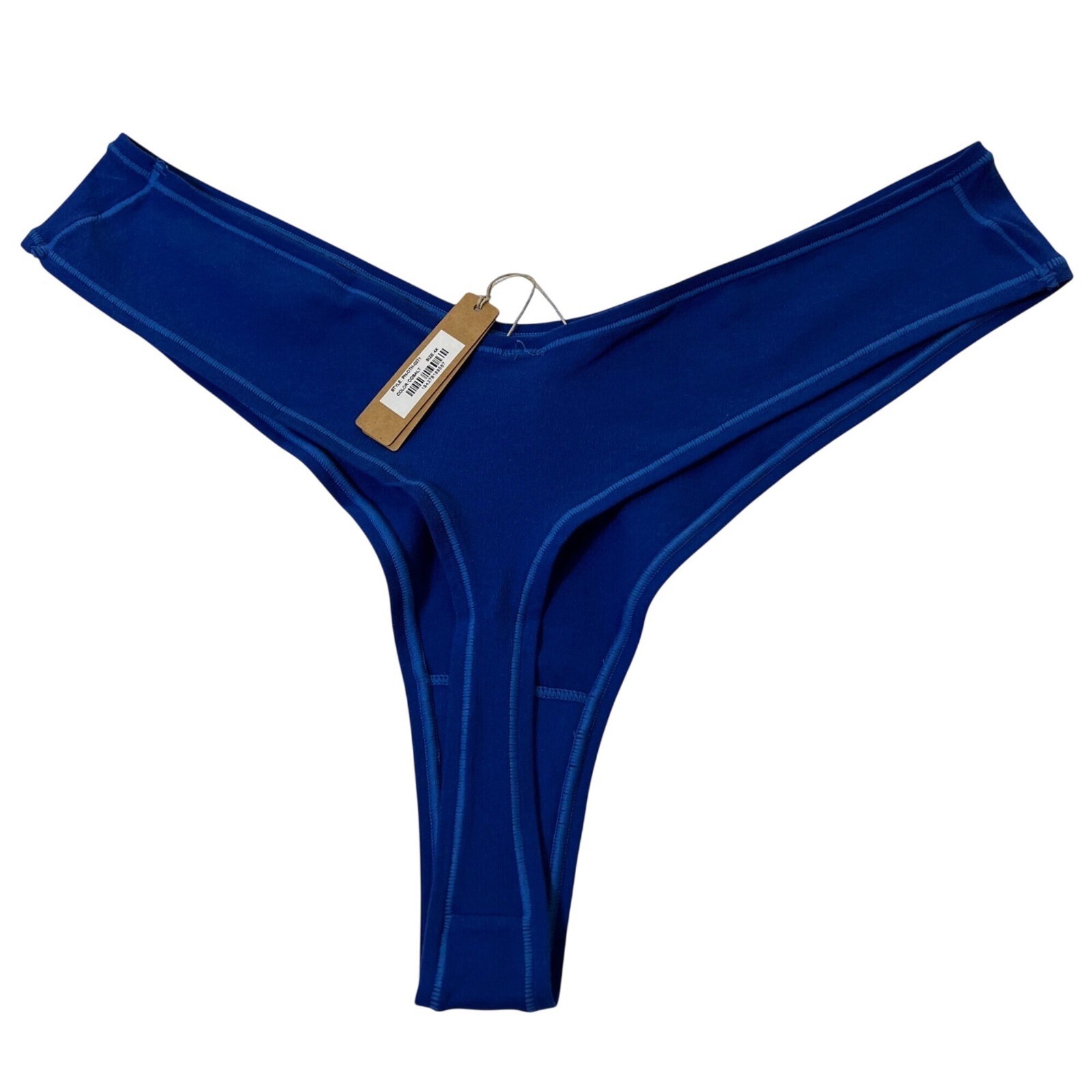 SKIMS Cotton Jersey Dipped Thong Lot of 2 Cobalt 4X