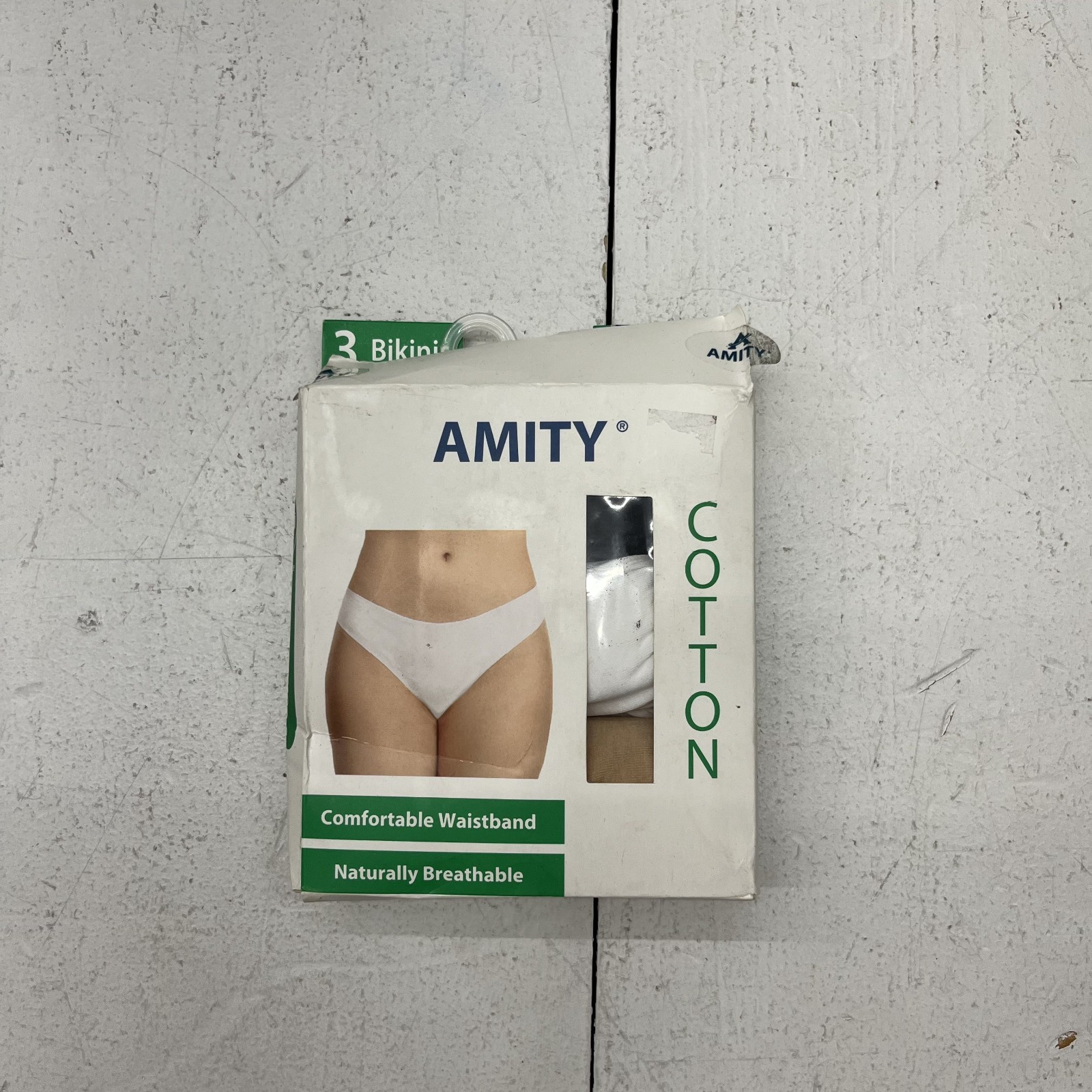 Amity 3 Pack Bikini Breathable Underwear Women’s Size X-Large (8) NEW