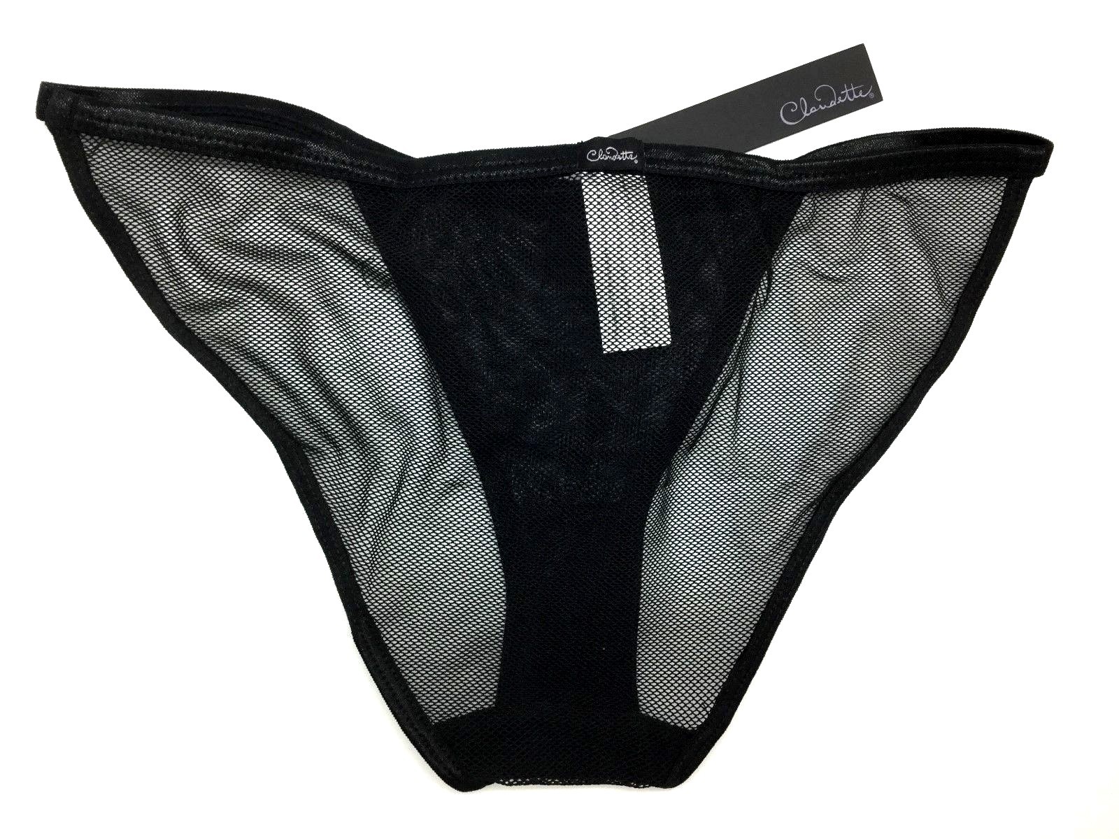 Love Claudette Fishnet Tanga Bikini Panty Lingerie Underwear Panties Licorice