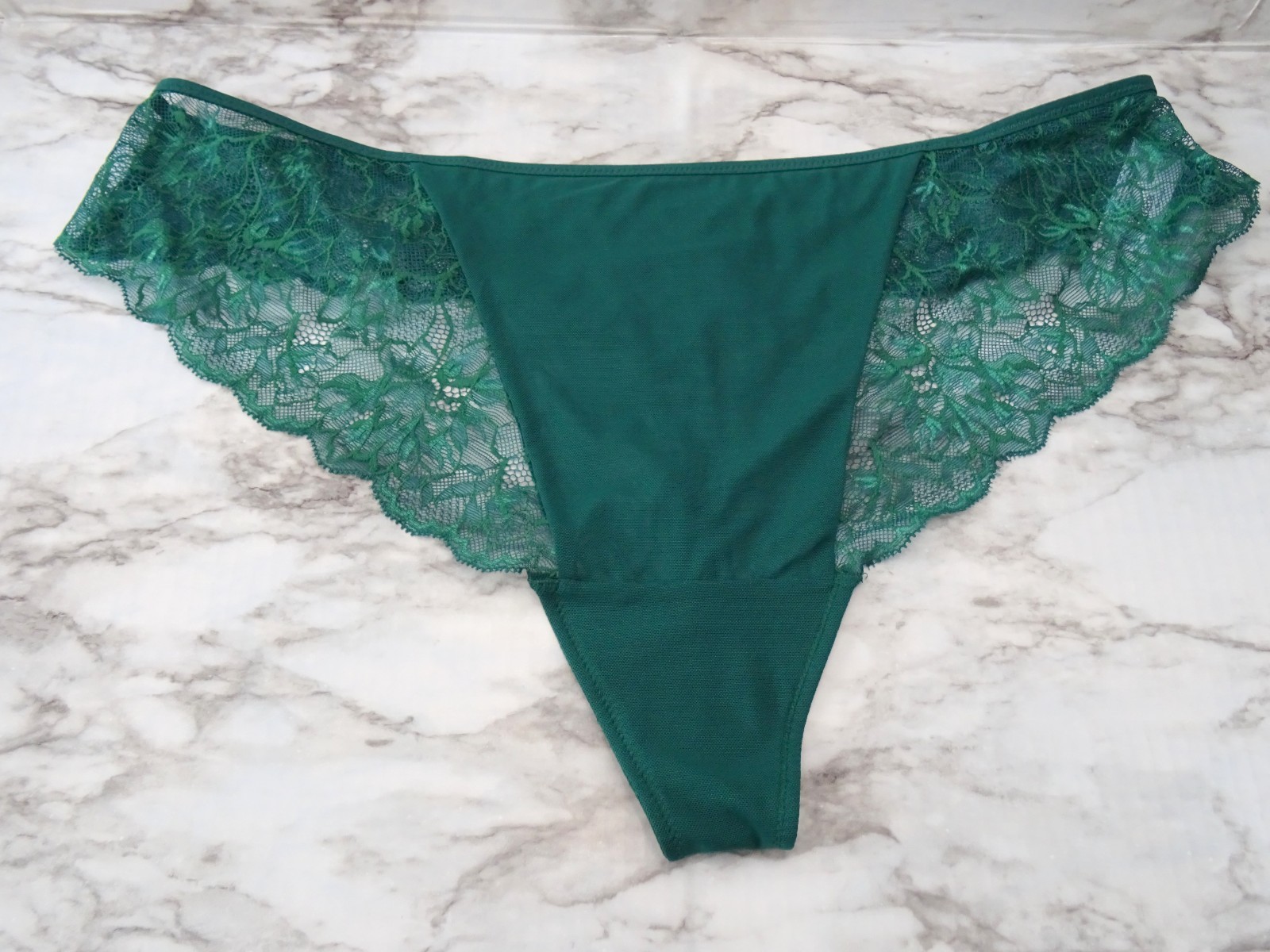 Elomi 8087# Brianna Lace Thong 1-Pack Panties US Size 3XL