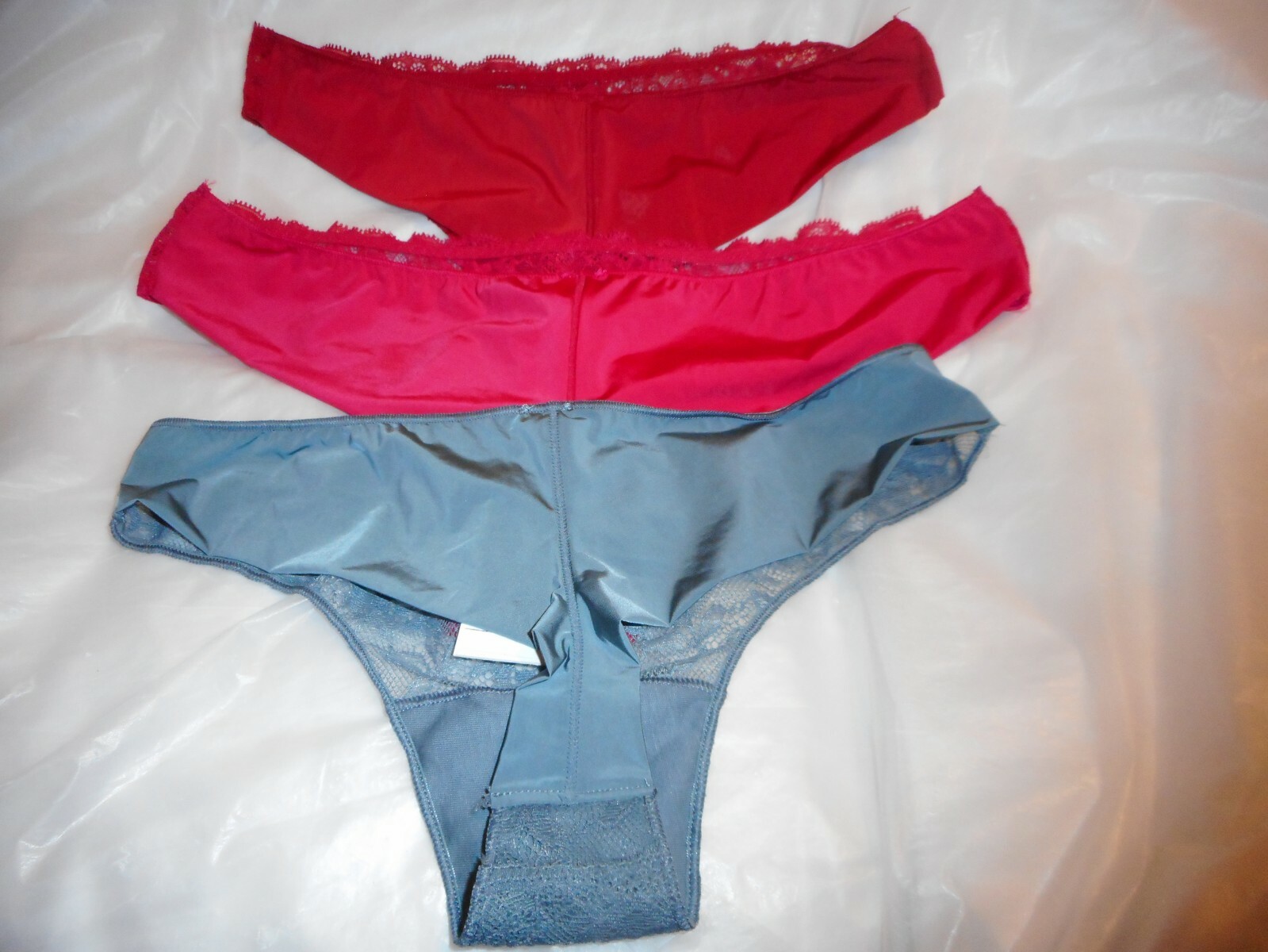 Intimissimi Italian Brazilian Brief Small& Large persian red,rosso silver
