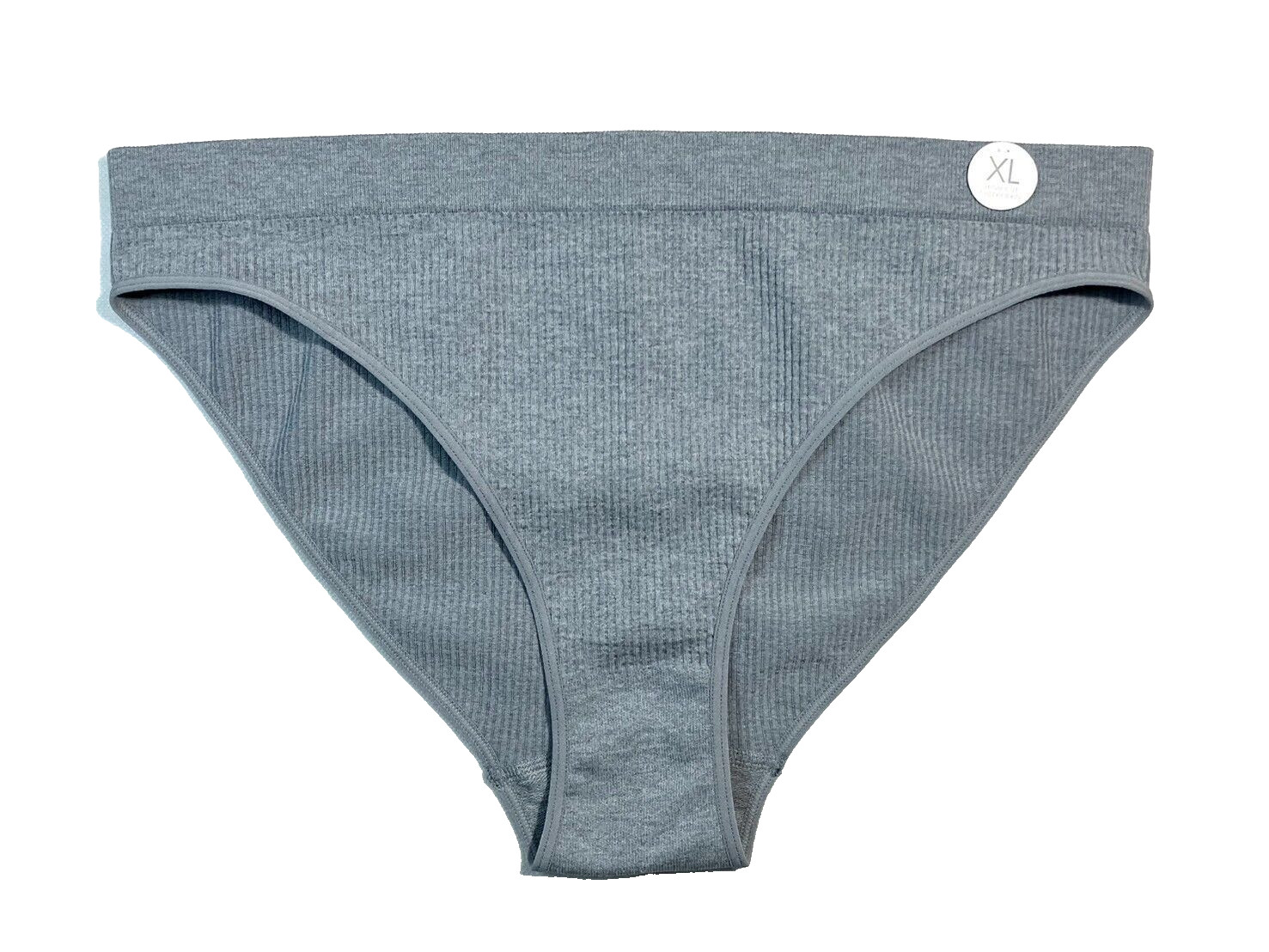 NWT COTTON:ON Women’s XL Seamless High Cut Bikini Brief Grey Marle 6331942-01