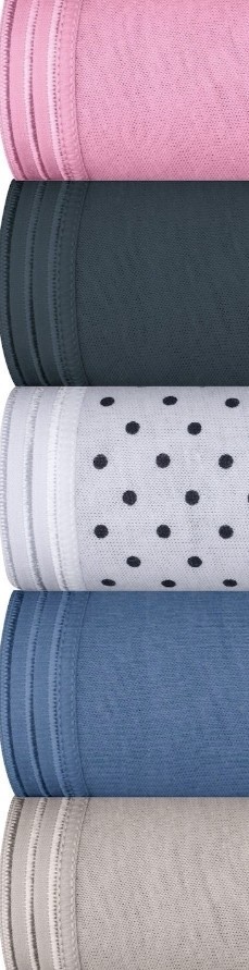 SZ 7 Fruit of the Loom Women’s SIGNATURE HIPSTERS 5PK in Hi Society+Gift