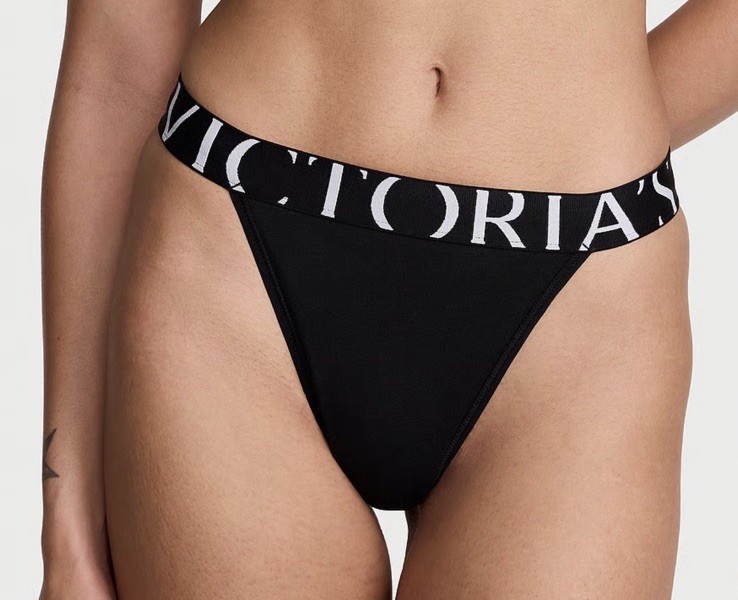NWT VICTORIA’S SECRET 🌹EXPLODED BLACK🌹 FRENCH CUT SMALL ONLY 1