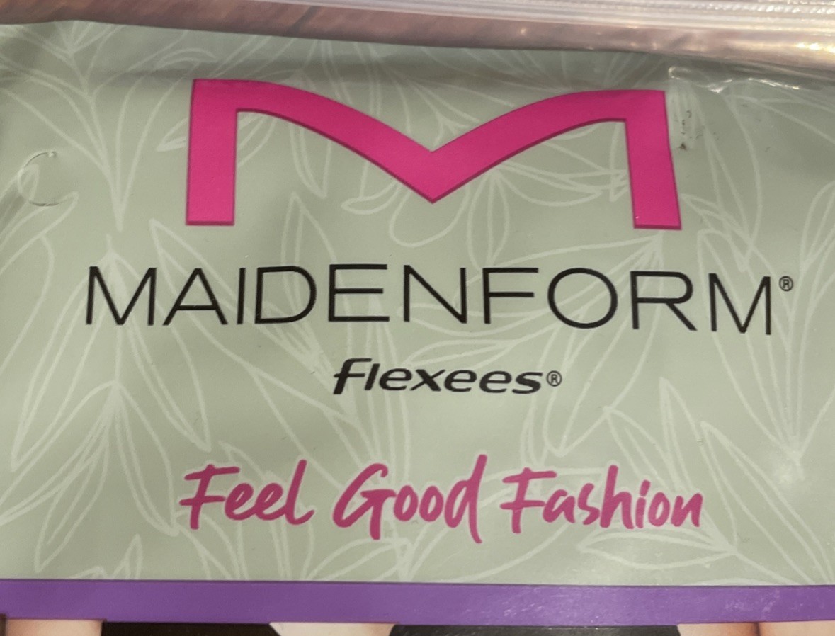 Womens Brief Panty Maidenform Flexees Shapewear Suntan Firm High Waist 3XL