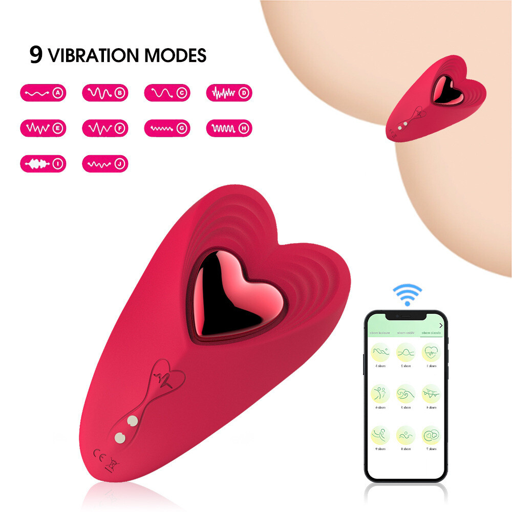 9-Function Vibrating Panties App Wireless Control Underwear Women Massager Toys
