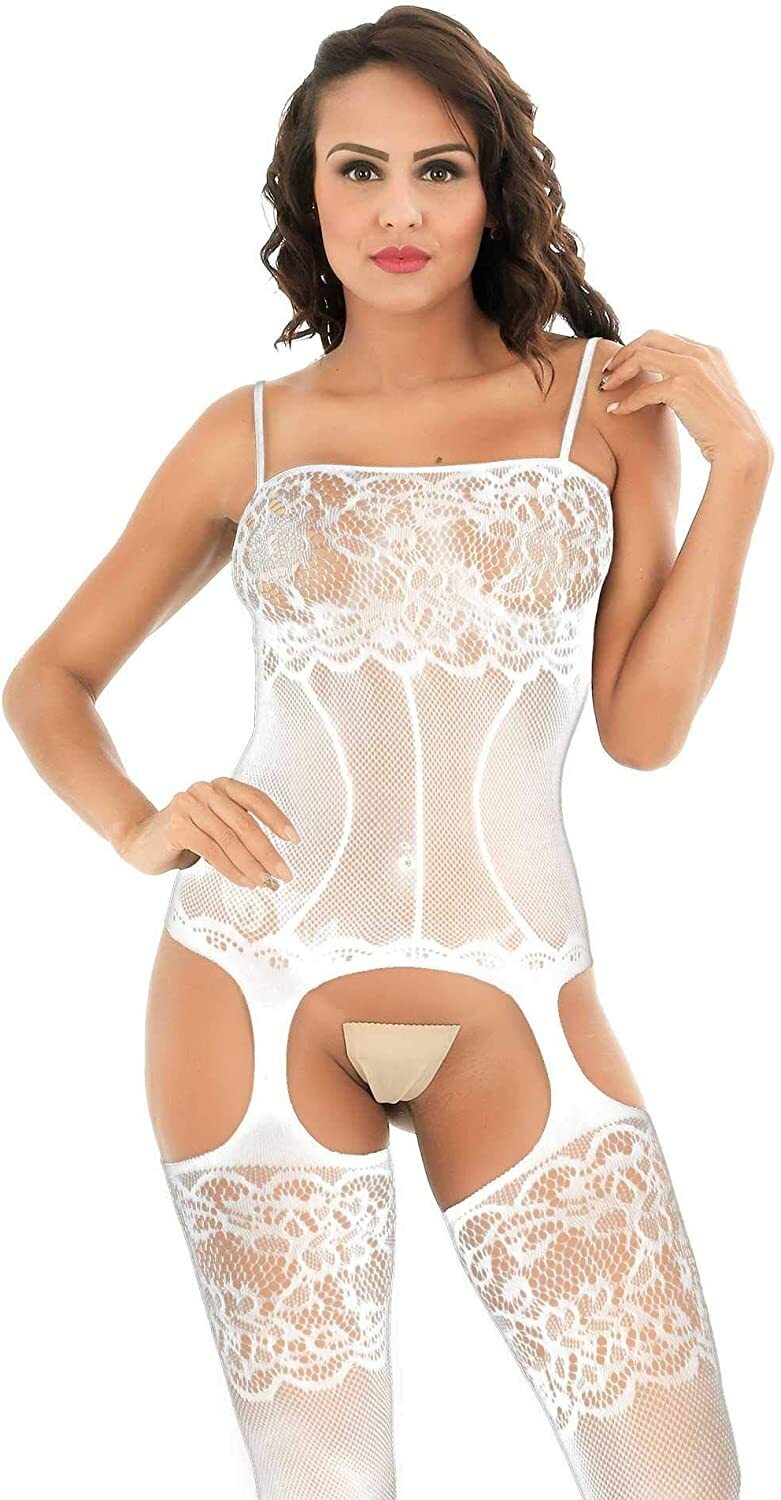 USA Sexy Women Lace Thong G-string Panty Lingerie Underwear Crotchles Fishnet