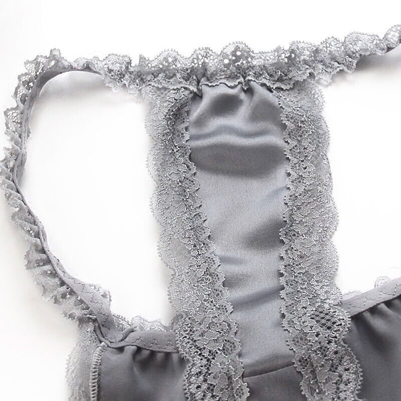 Girls And Womens 100% Silk Panties Thongs Tangas Underwear Hot Sexy Hemming Lace