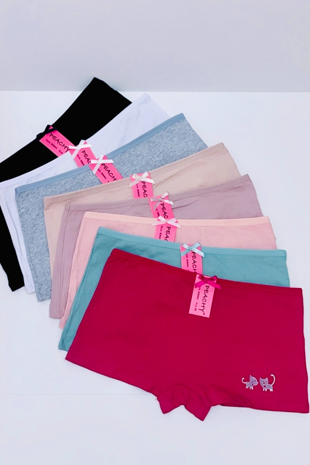 Lot 6 Pack Women’s Sports Cotton Boxer Shorts BoyShorts Yoga Fitness Gym 13 S~XL