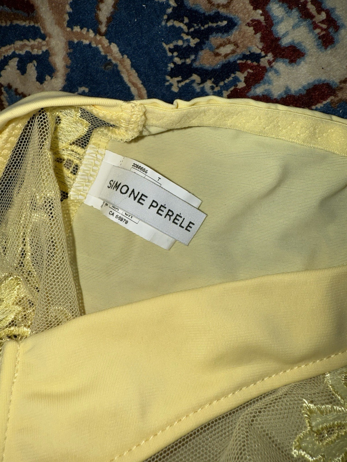 SIMONE PERELE SAGA SHORTY LEMONADE PANTIES SIZE- 1/US – XS NEW