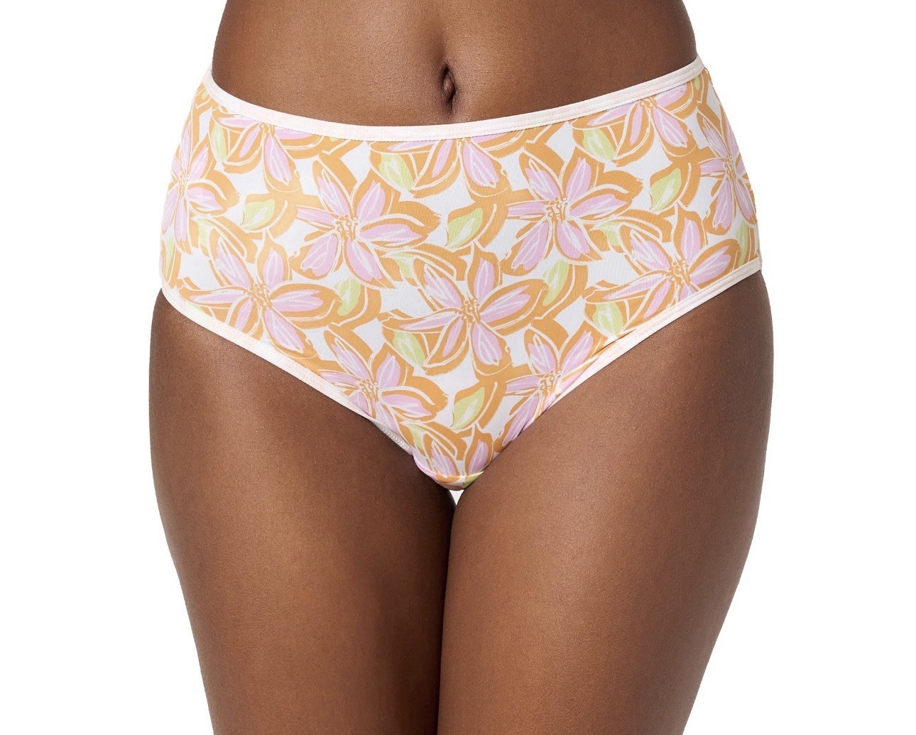 Kindly Yours So Comfy Brief Underwear 4-Pack 3XL (22)Floral,Green,Blue,Black