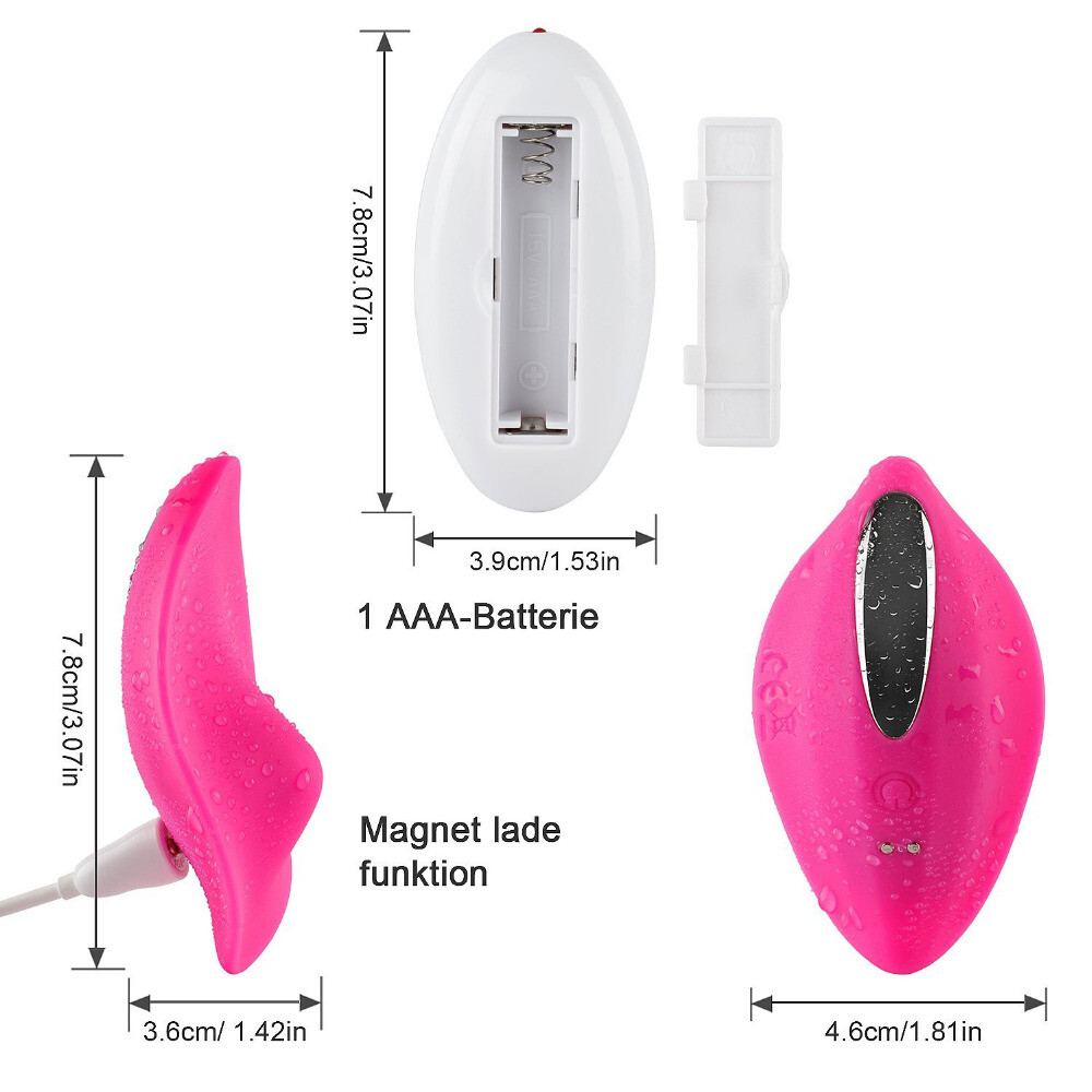 Vibrating Women Panties Wireles Remote Control Waterproof Underwear for Couple