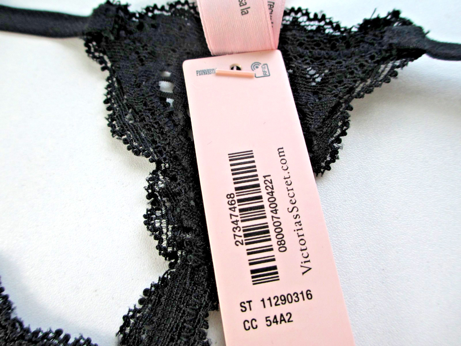 VICTORIA’S SECRET DREAM ANGELS Thong Panty S M L XL Black NWT Lace VS Open