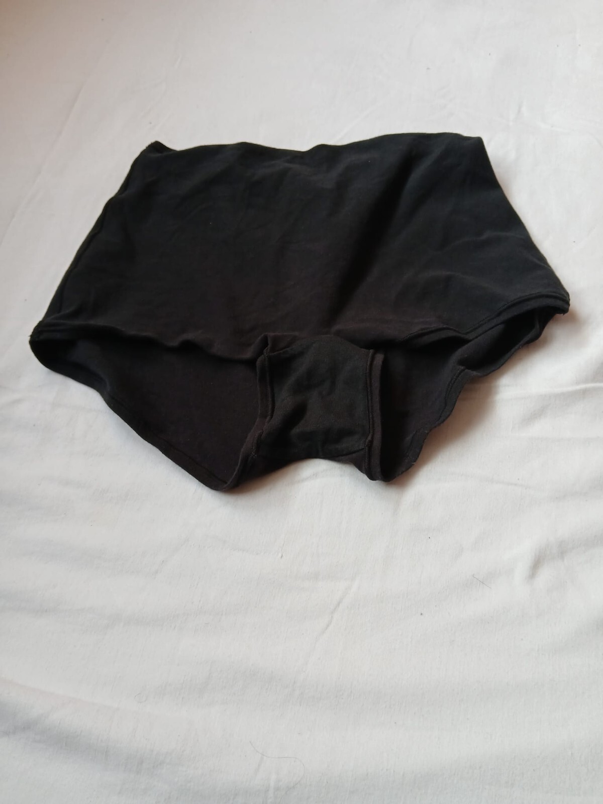 Skims Brief Panties Womens Black High Waisted Full Coverage Size Large G25-168