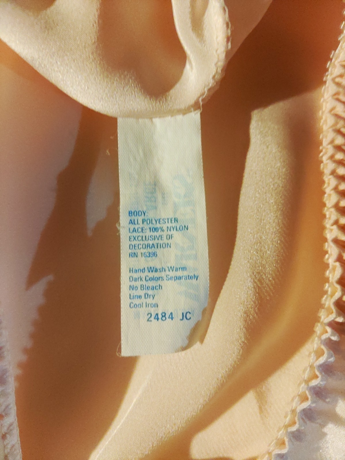 Vintage Warner’s “Satin Treasures” Panties Size 8 Silky Soft All Nylon #55069