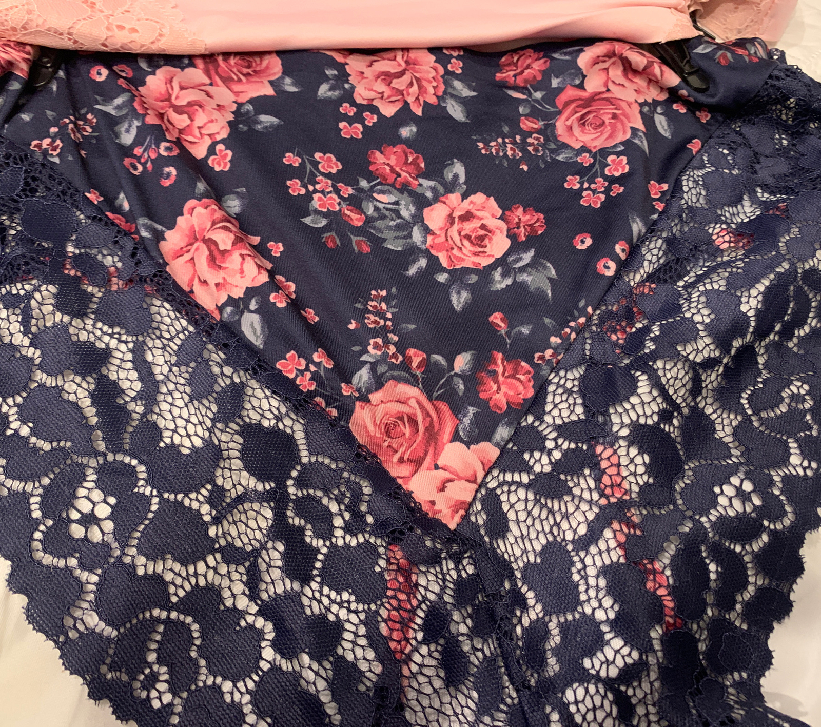 Nanette Lepore 5 Pack Seamless Knit Panties Set Plus Size 1X Floral Underwear