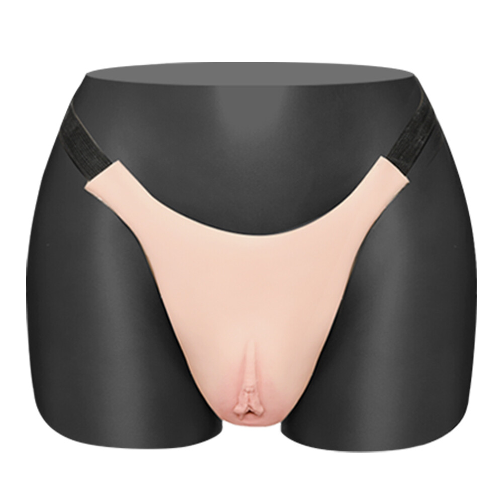 Lightweight Silicone Fake Vagina Shorts Panty Crossdresser Transgender Men Women