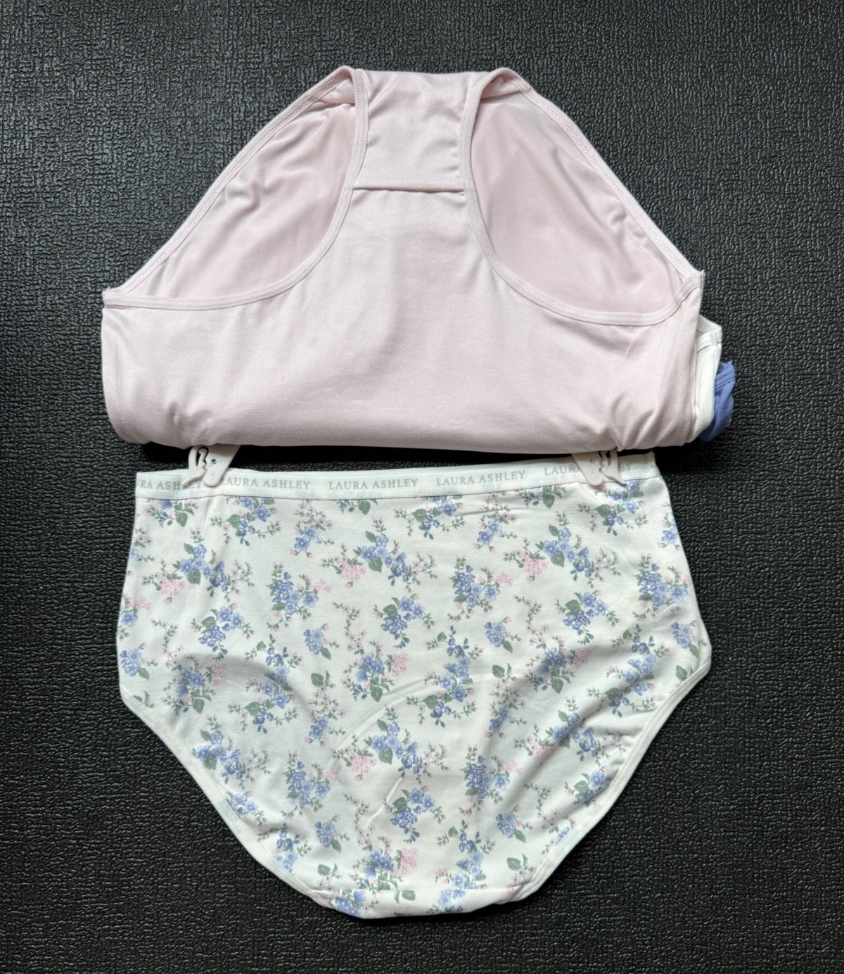 5 Pack LAURA ASHLEY Super Soft Brief Panty sz M Set Bundle Lot