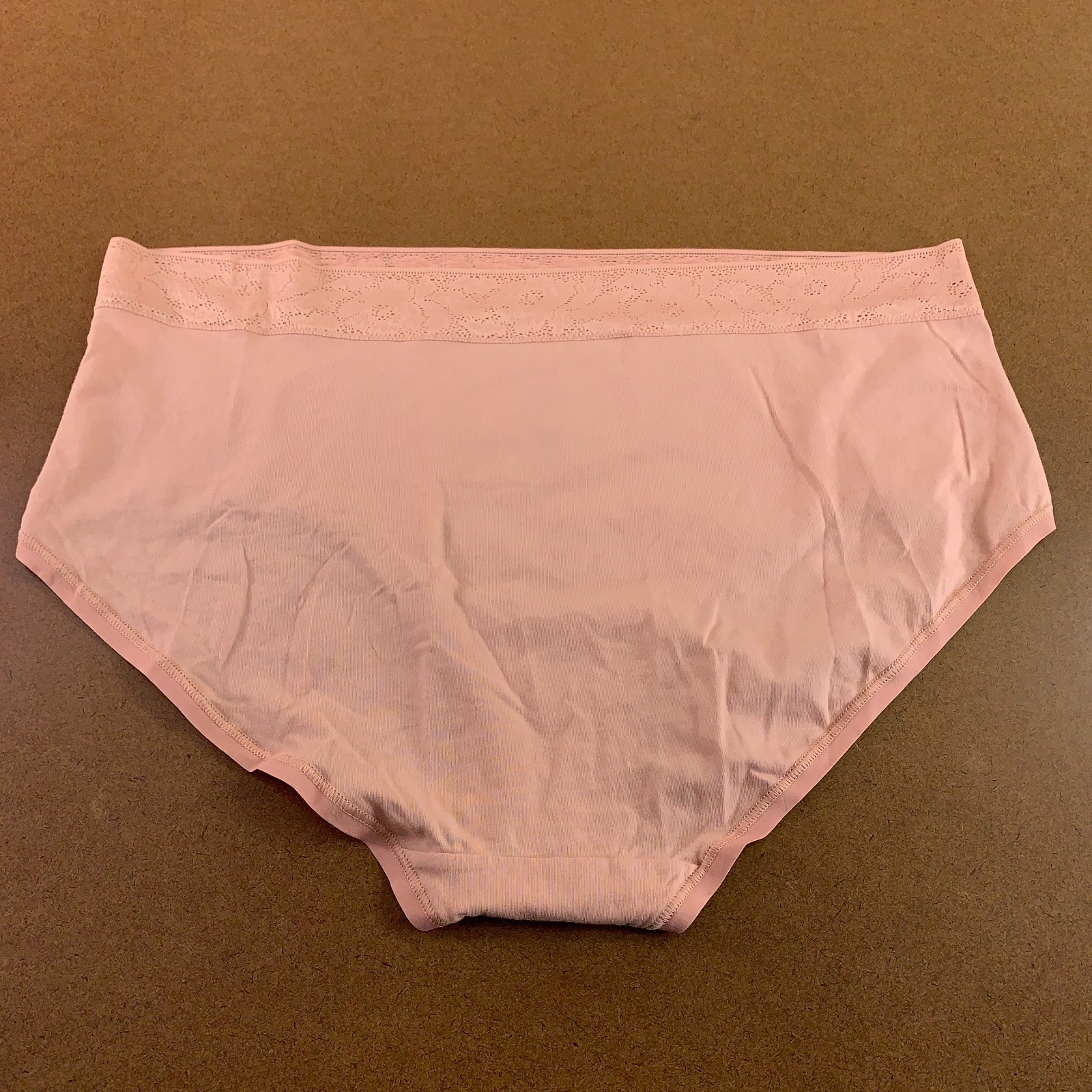 Duluth Womens Size Large Pink Free Range Modern Lace Brief Panty New