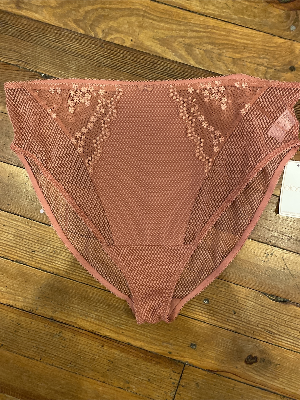 BNWT Elomi Charley Brief EL4386ROD Rosegold Size 2XL