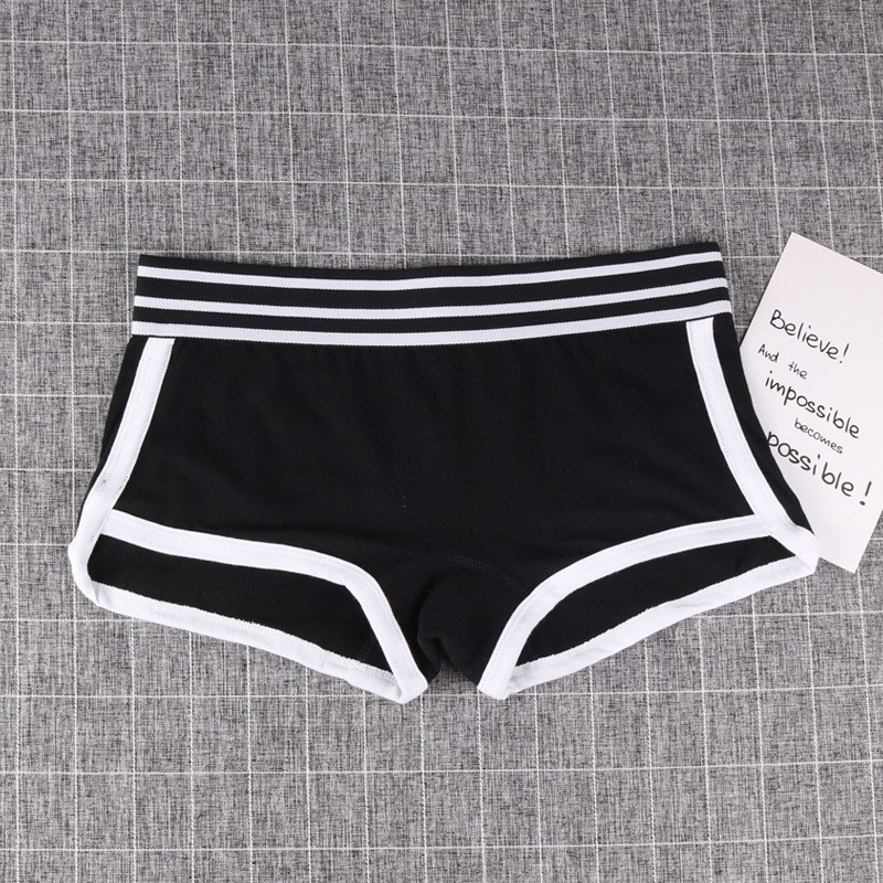 3 Pack Lot Sexy Womens Boyshorts Panties Box Shorts Underpants Sports Underwear