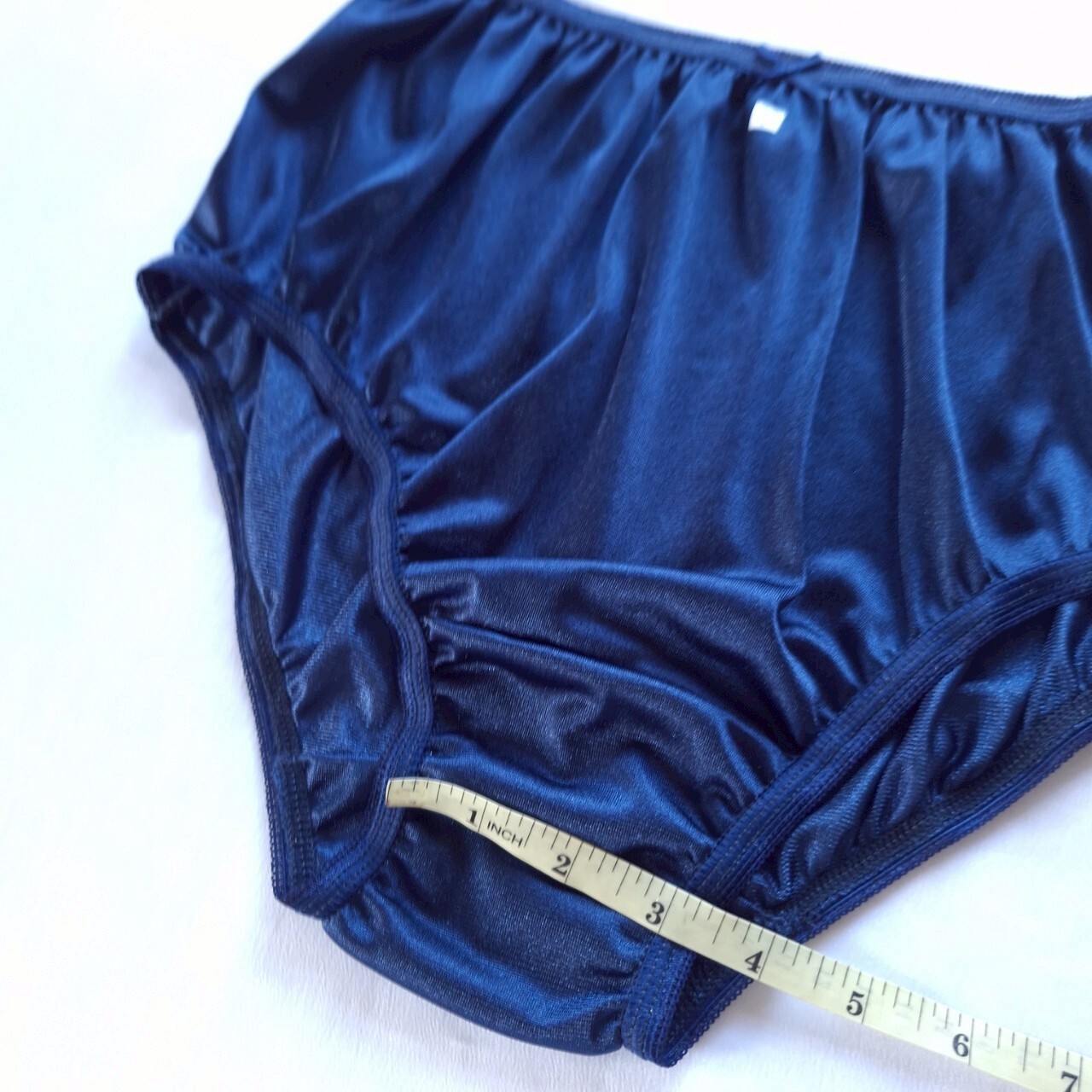 6pcs Nylon Panties Underwear Woman Silky Soft Smooth Briefs High Waist 30″-36″ L