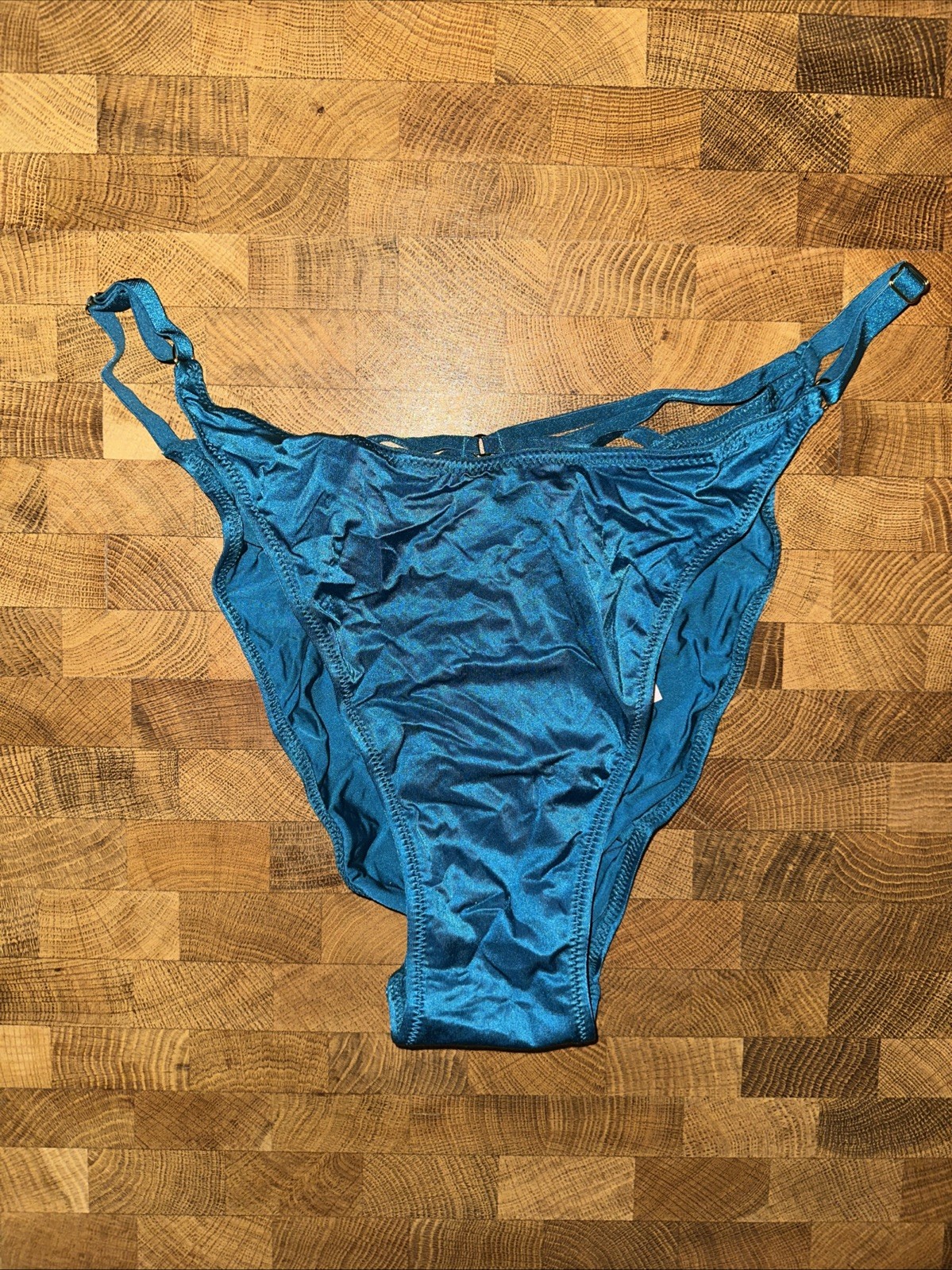 Victoria’s Secret Women’s Underwear Brazilian/Slip Blue Size: XL