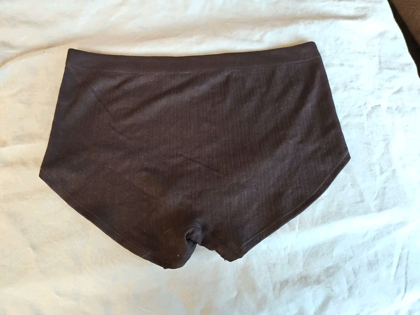 Arizona Body 2-pc. Seamless Multi-Pack Panty Boyshorts Org Cotton/ribbed Sz Med