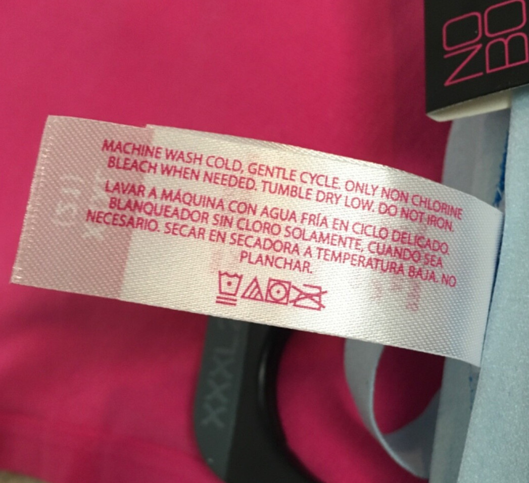 No Boundaries 3 Pair Thong Panties Size XXXL Pink Blue Green n White New w Tags