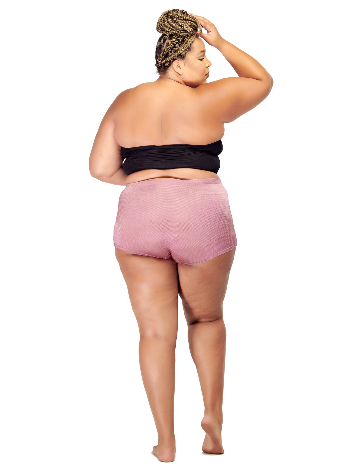 B2BODY Women’s Breathable Boyshort Brief Panties Small to Plus Size 4 Pack