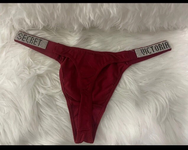 Victoria’s Secret Shine Strap Thong Panty Size M