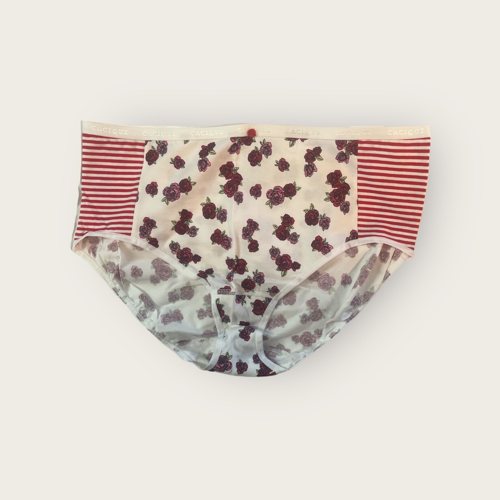 Lane Bryant Cacique 18/20 Cotton High Leg Brief Panty (6010)