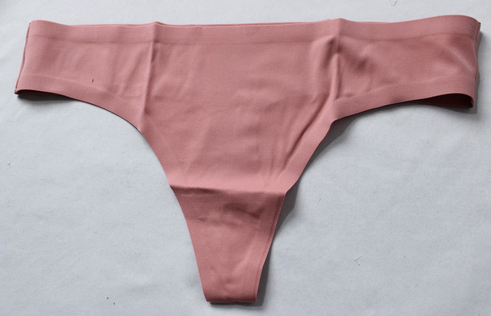 Thirdlove Women’s Zero Edge No-Show Thong Panty ZG3 Vintage Rose Small NWT
