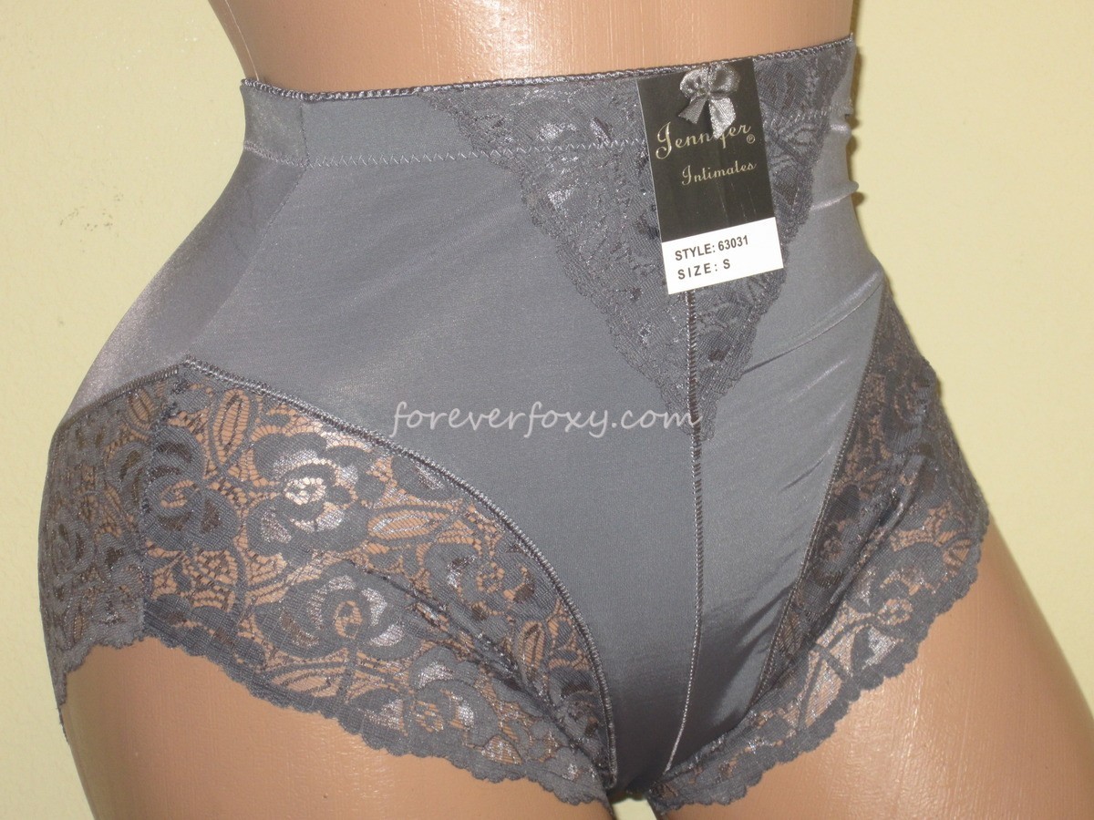 2 ,4 or 6 High Waisted Briefs Tummy Control Girdles Lace Shaper Panties 31 S-5XL