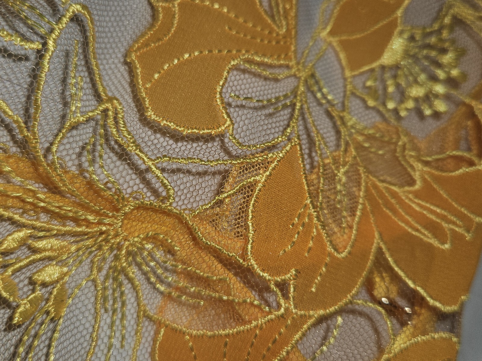 Honey Birdette MIA Yellow Floral Thong Extra Large XL Women’s Lingerie Valentine