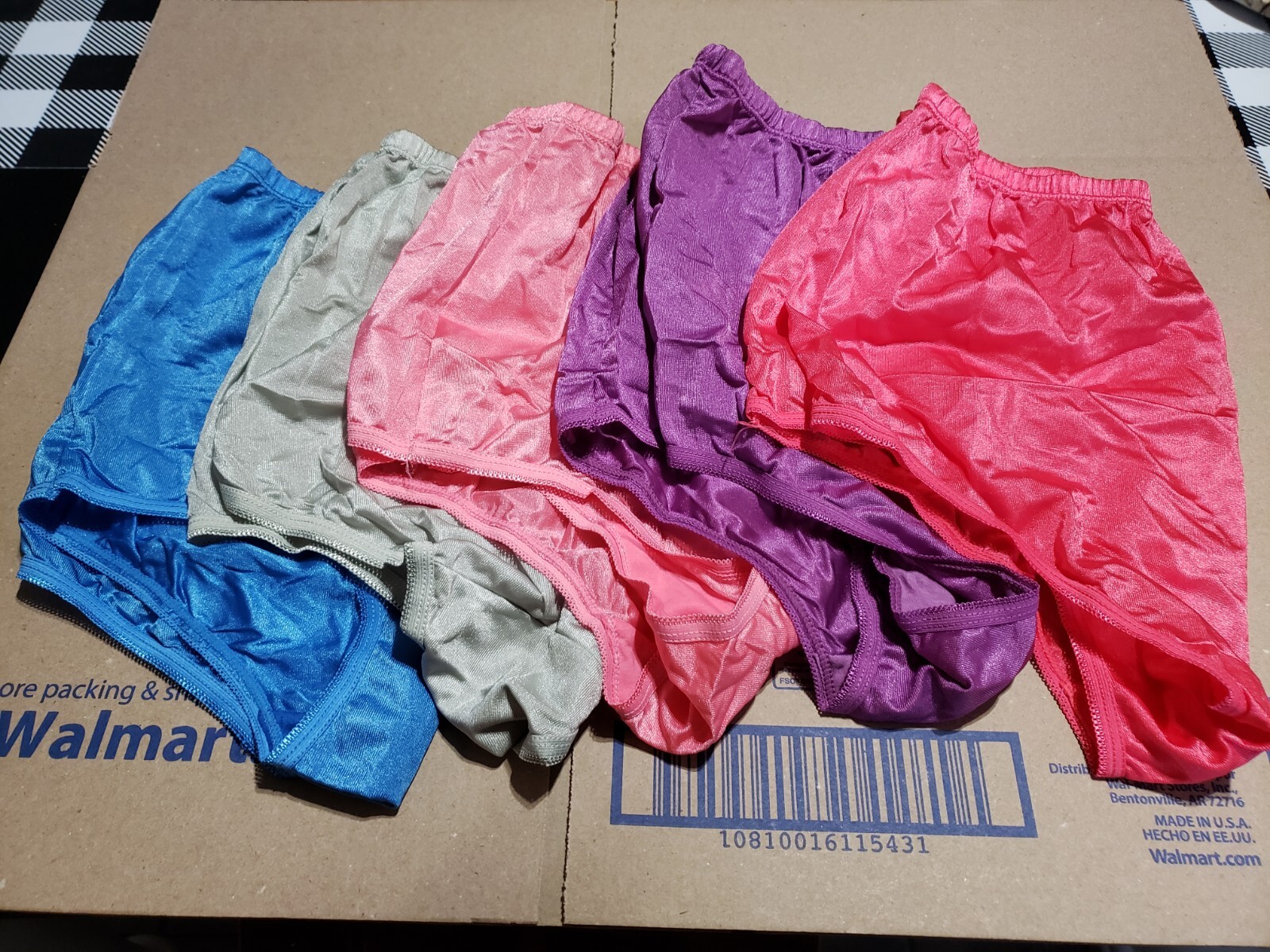 5 Cozee Corner Fullback Nylon Panties Size 6