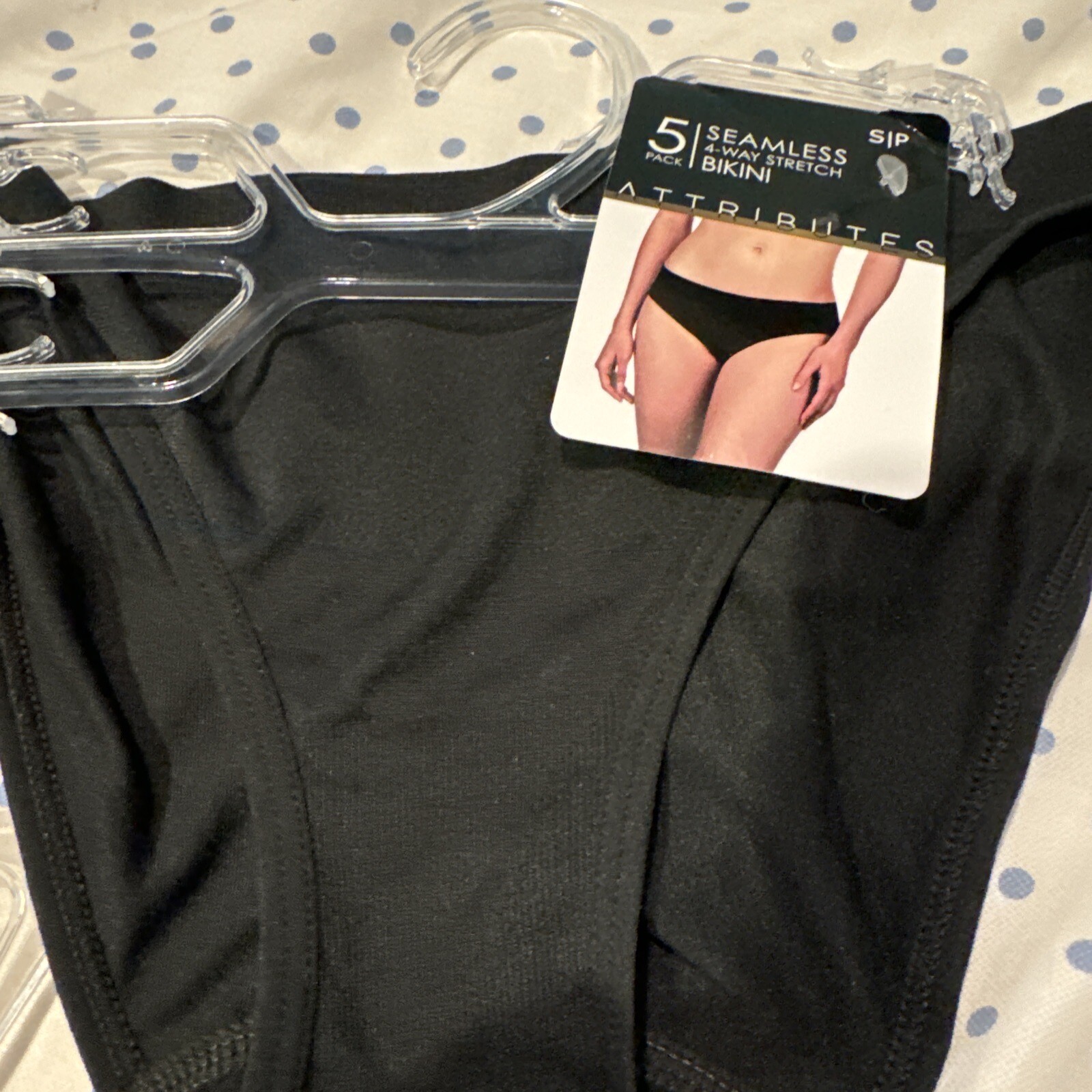 Attributes Seamless 4-Way Stretch Bikini 3-Pack Size Small Panties Underwear